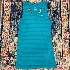 Nike Dri-Fit semi-sheer racerback tank